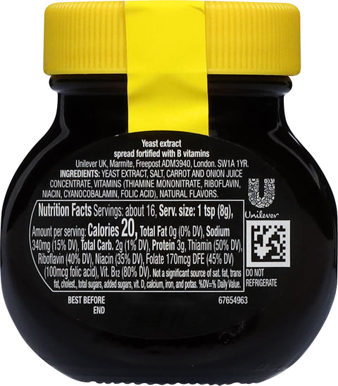 Marmite Yeast Extract 4.4 OZ