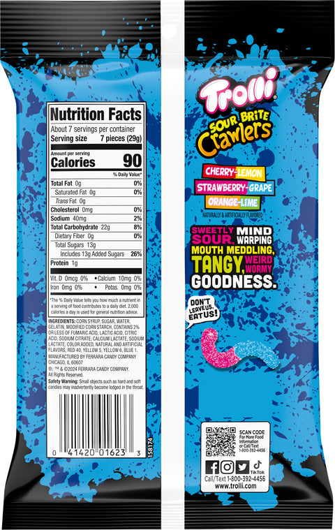 Trolli Sour Brite Crawlers 7.2 OZ