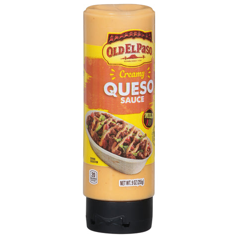 Old El Paso Creamy Queso Sauce Mild 9 OZ