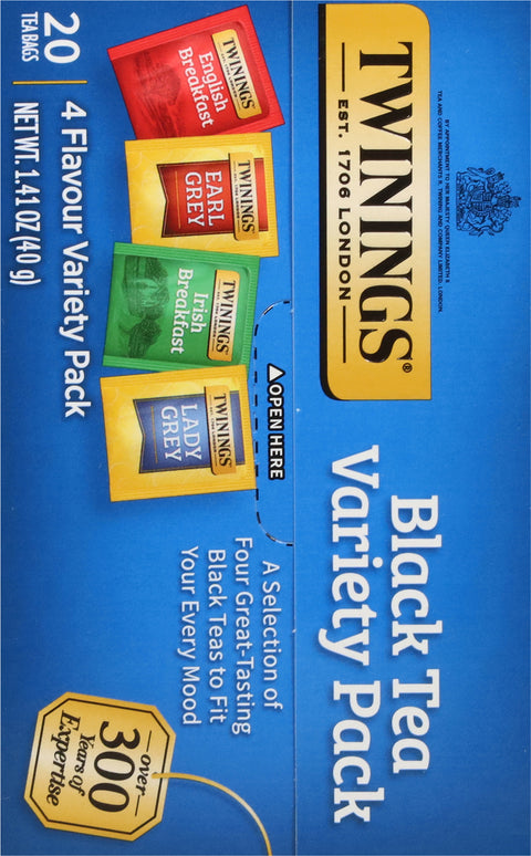 Twinings Black Variety Pack 20 CT