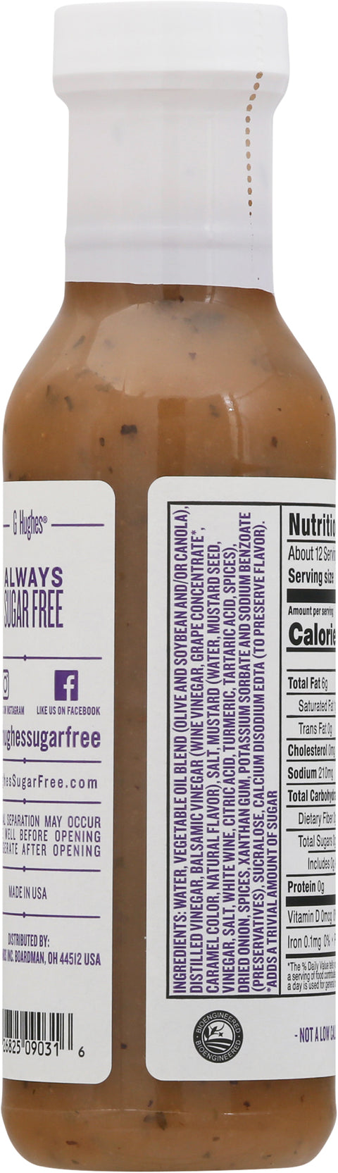 G Hughes Balsamic Vinaigrette 12 FZ