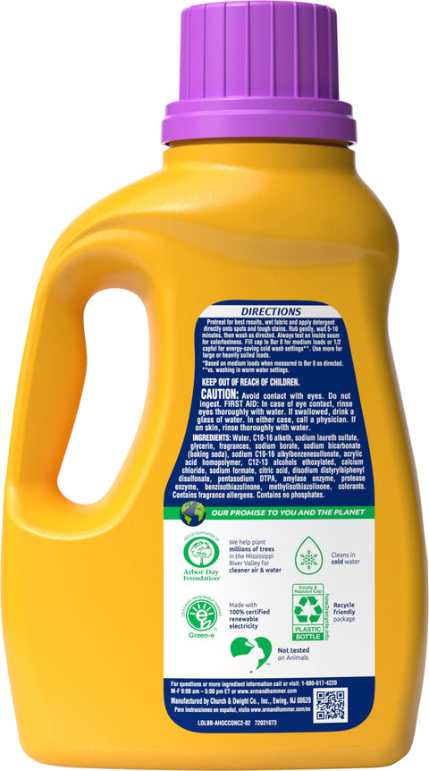 Arm & Hammer Fresh Burst Liquid Detergent 45.5 FZ
