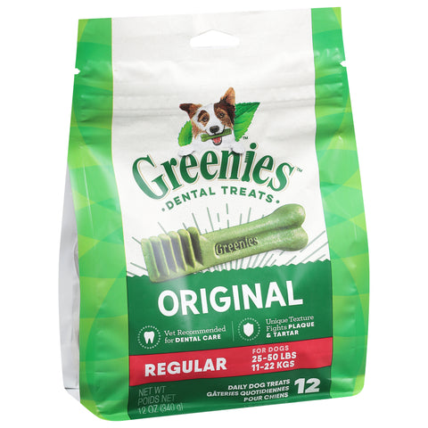 Greenies Regular Dental Treats 12 OZ