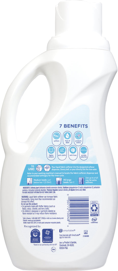 Downy Free & Gentle HE Soft Fabric Softener 1.38 qt