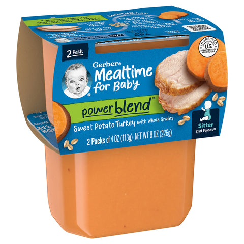 Gerber 2nd Foods Sweet Potato Turkey 8 OZ
