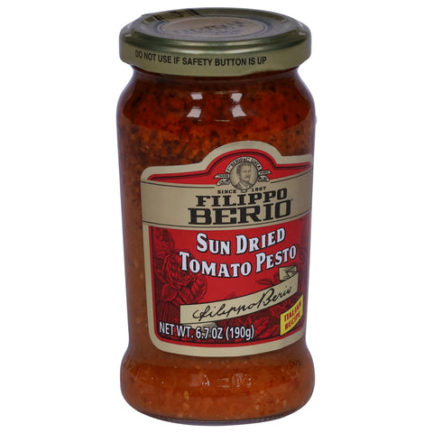 Filippo Berio Sun Dried Tomato Pesto 6.7 OZ