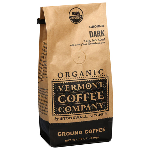 Vermont Coffee Company Organic Dark Ground Coffee 12 oz