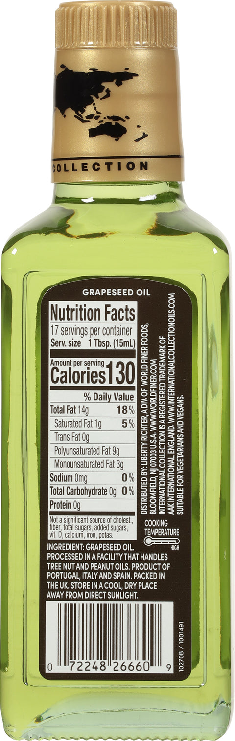 International Collection Grapeseed Oil 8.45 FZ