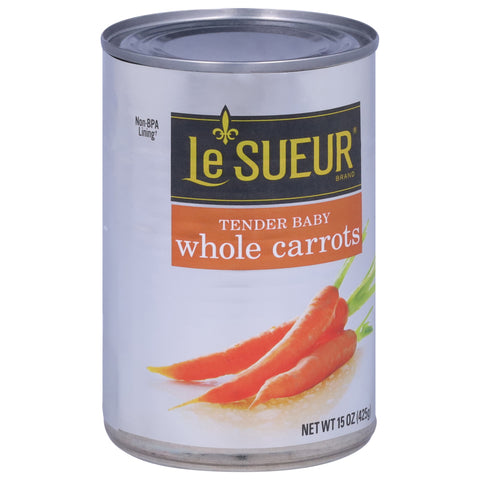 Le Sueur Tender Baby Whole Carrots 15 OZ