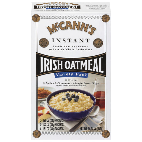 McCann's Instant Irish Oatmeal Variety Pack 12.73 OZ