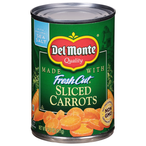 Del Monte Vegetables Fresh Cut Sliced Carrots 14.5 OZ