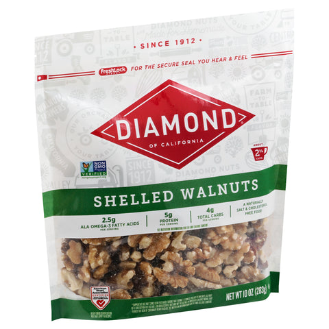 Diamond Shelled Walnuts 10 OZ