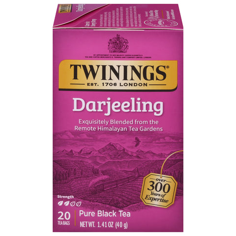 Twinings Pure Darjeeling Black Tea 20 CT