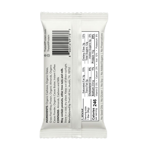 Coffee Protein Bar