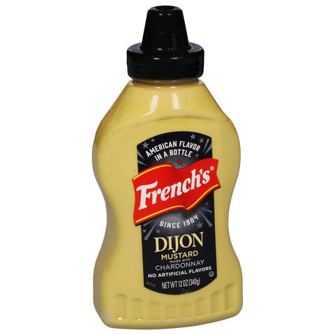 French's Mustard Dijon With Chardonnay 12 OZ