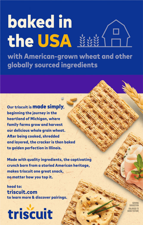 Triscuit Garden Herb Crackers 8.5 OZ