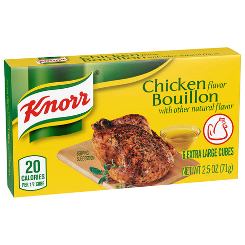 Knorr Extra Large Chicken Bouillon Cubes 2.5 OZ