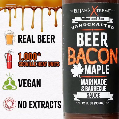 Beer Bacon Maple BBQ Sauce