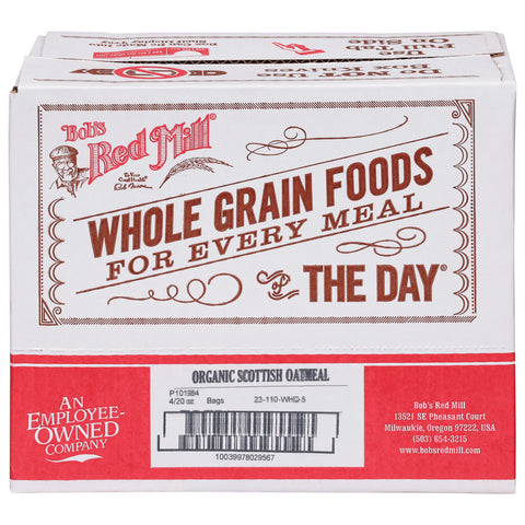 Bob's Red Mill Organic Scottish Oatmeal 20 OZ