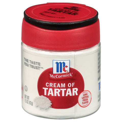 McCormick Spice Cream Of Tartar - 1.5 OZ 6 Pack