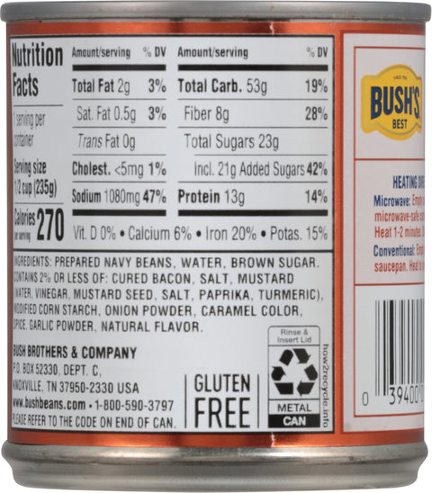Bush's Beans Baked Original 8.3 OZ