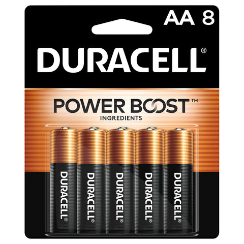 Duracell Coppertop AA Alkaline Batteries 8 CT