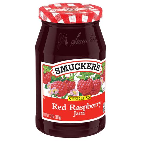 Smucker's Jam Seedless Raspberry 12 OZ