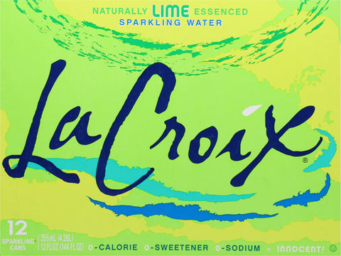 La Croix Lime Sparkling Water 144 FZ