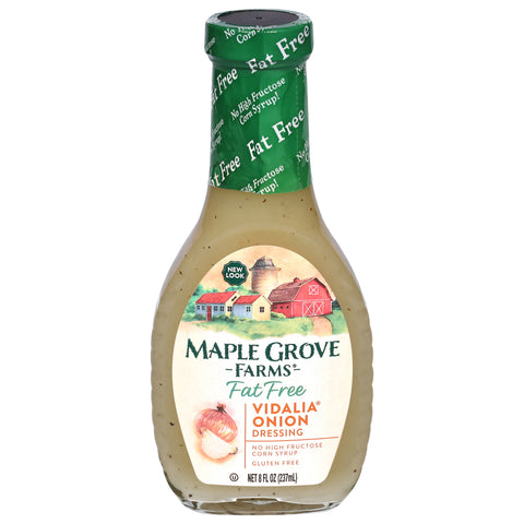 Maple Grove Fat Free Vidalia Onion Dressing 8 FZ