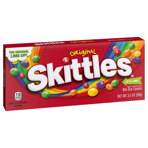 Skittles Original Chewy Candy Theater Box