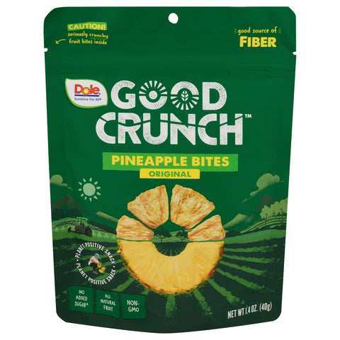 Dole Good Crunch Original Pineapple Bites 1.4 oz - 6 Pack