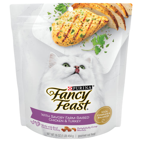 Fancy Feast With Savory Chicken & Turkey 16 OZ