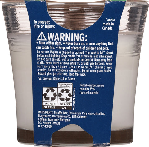Glade Sheer Vanilla Embrace Candle 1 Each