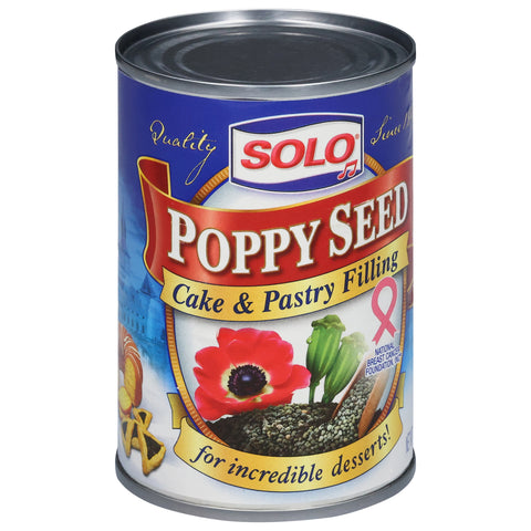 Solo Poppy Cake & Pastry Filling 12.5 OZ