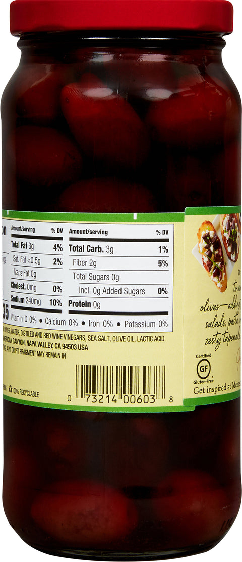 Mezzetta Whole Greek Calamata Olives 10 OZ