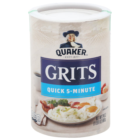 Quaker Quick 5 - Minute Grits 24 oz - 12 Pack