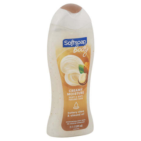 Softsoap Shea & Almond Oil Body Wash 20 FZ
