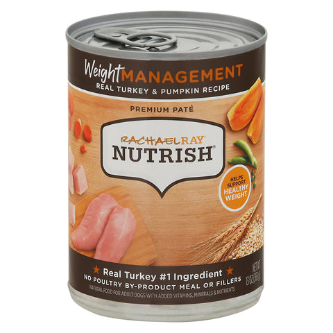 Rachel Ray Nutrish Weight Management Turkey And Pumpkin Recipe 13 OZ