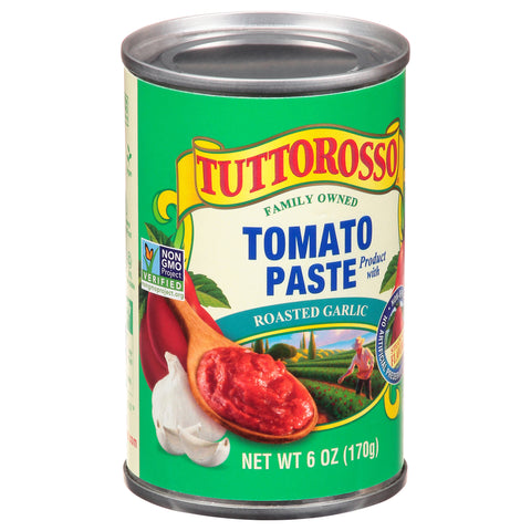 Tuttorosso Tomato Paste Roasted Garlic 6 OZ