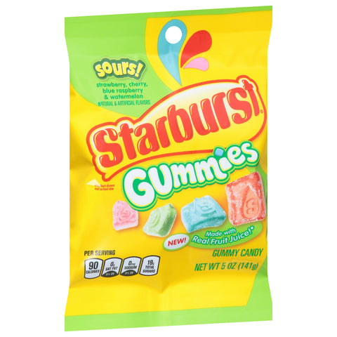 Starburst Sours Gummy Candy 5 oz