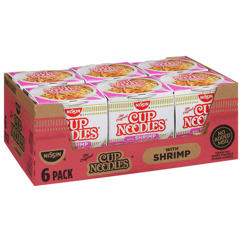 Cup O Noodles Soup Shrimp 6 Pack 13.5 OZ