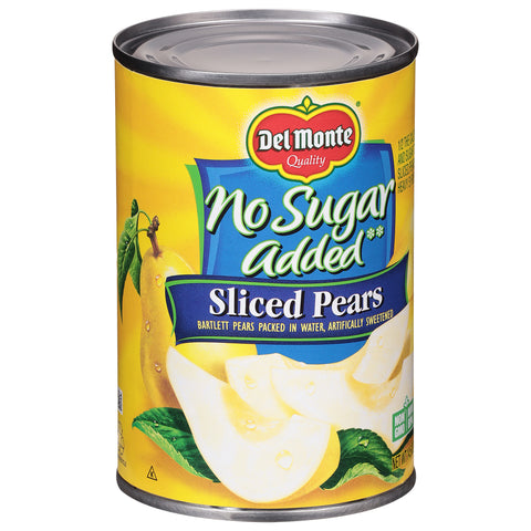 Del Monte Pears Sliced No Sugar Added 14.5 OZ