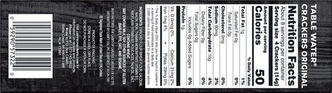 Carr's Crackers Table Water Original 4.25 OZ