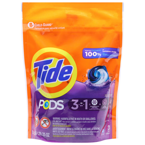 Tide Pods 3-in-1 Spring Meadow Detergent 31 ea