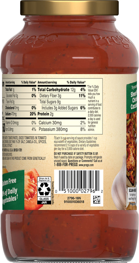 Prego Pasta Sauce Mushroom 24 OZ
