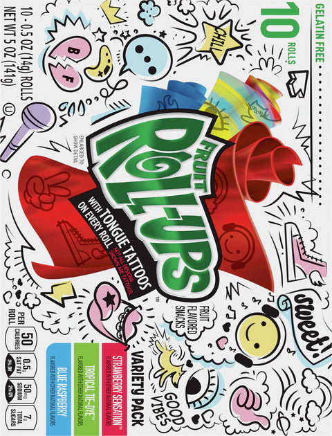 Betty Crocker Fruit Roll Ups Variety Pack 5 OZ