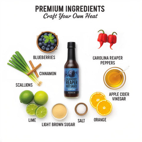 Blueberry Reaper Hot Sauce - 5 oz