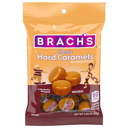 Brach's Nips Caramel Hard Candy - 3.25 OZ 12 Pack