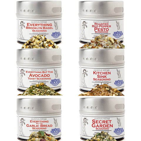 Bread Dipping Seasonings - Variety 6 Pack