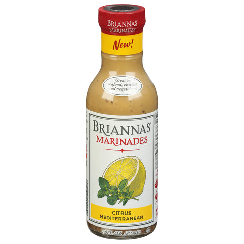 Briannas Citrus Mediterranean Marinade 12 FZ